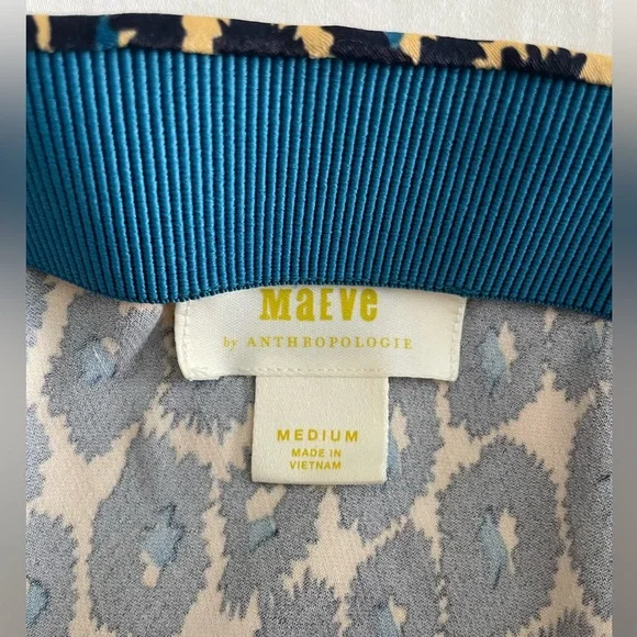 Maeve by Anthropologie Leopard Midi Slip Skirt - Picture 9 of 10